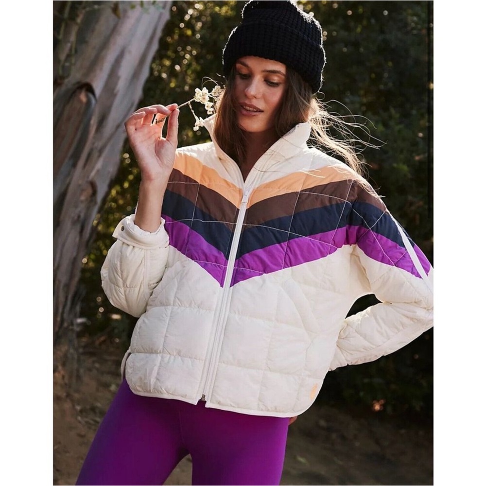 New FP Movement x Hatch Pippa Packable Puffer Maternity Coat Size Small